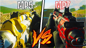 MP5 vs MP7 - Which OVERPOWERED SMG is Better? (Call of Duty Modern Warfare Weapon Comparison)