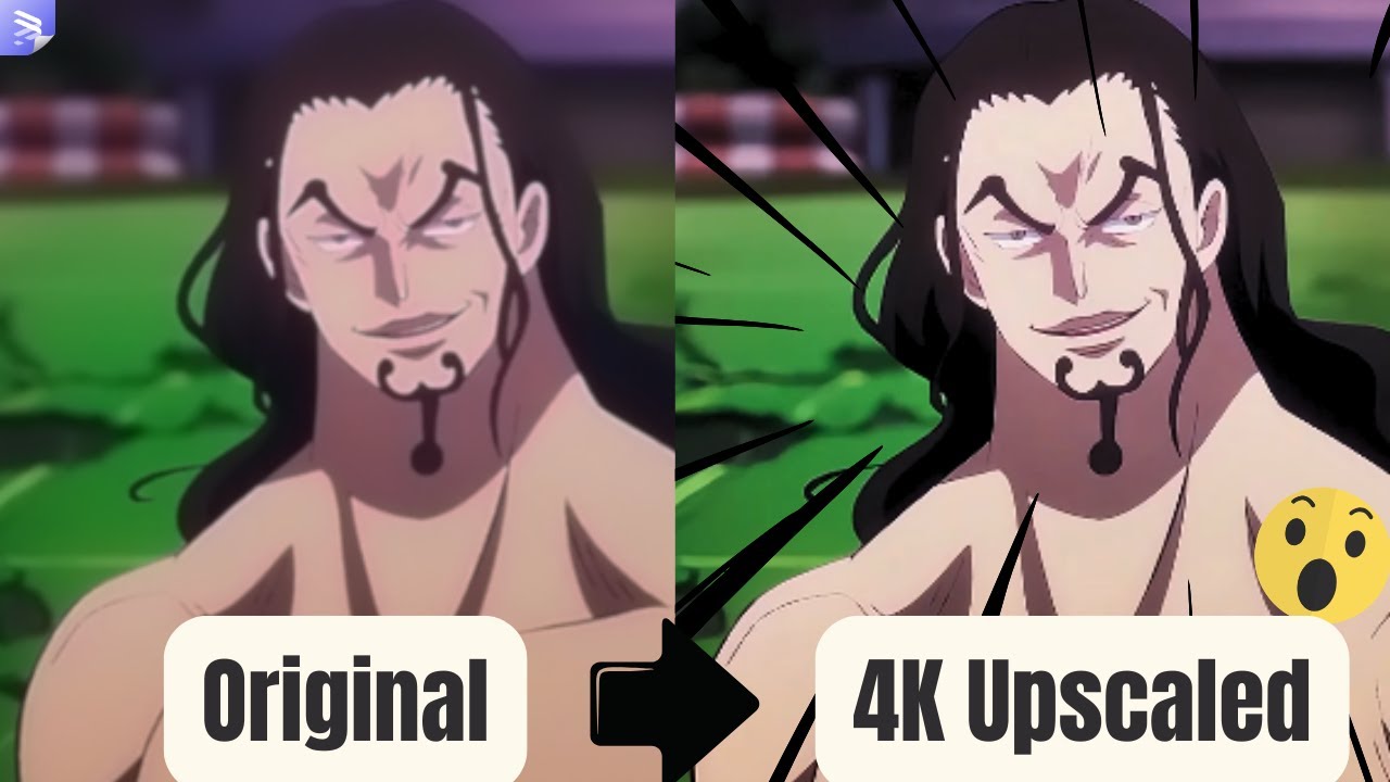 Best AI Upscaler for Anime | One Piece Restored to 4K HD💥