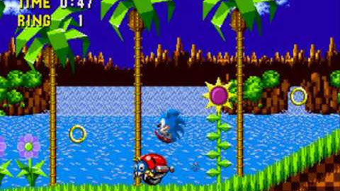 sonic 1 beta remake walkthough part 1