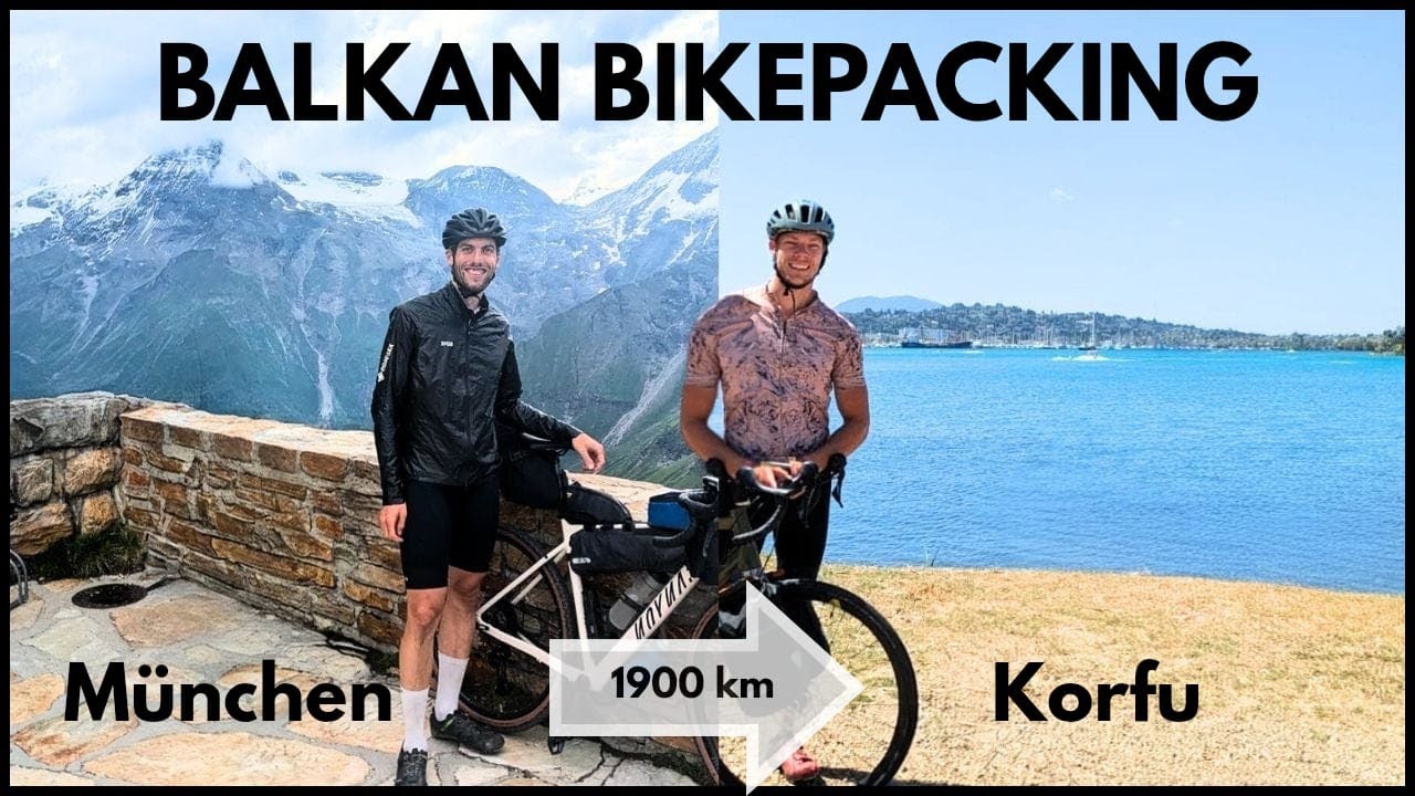 Mit dem Rad nach Griechenland 🚴‍♂️ I Balkan Bikepacking