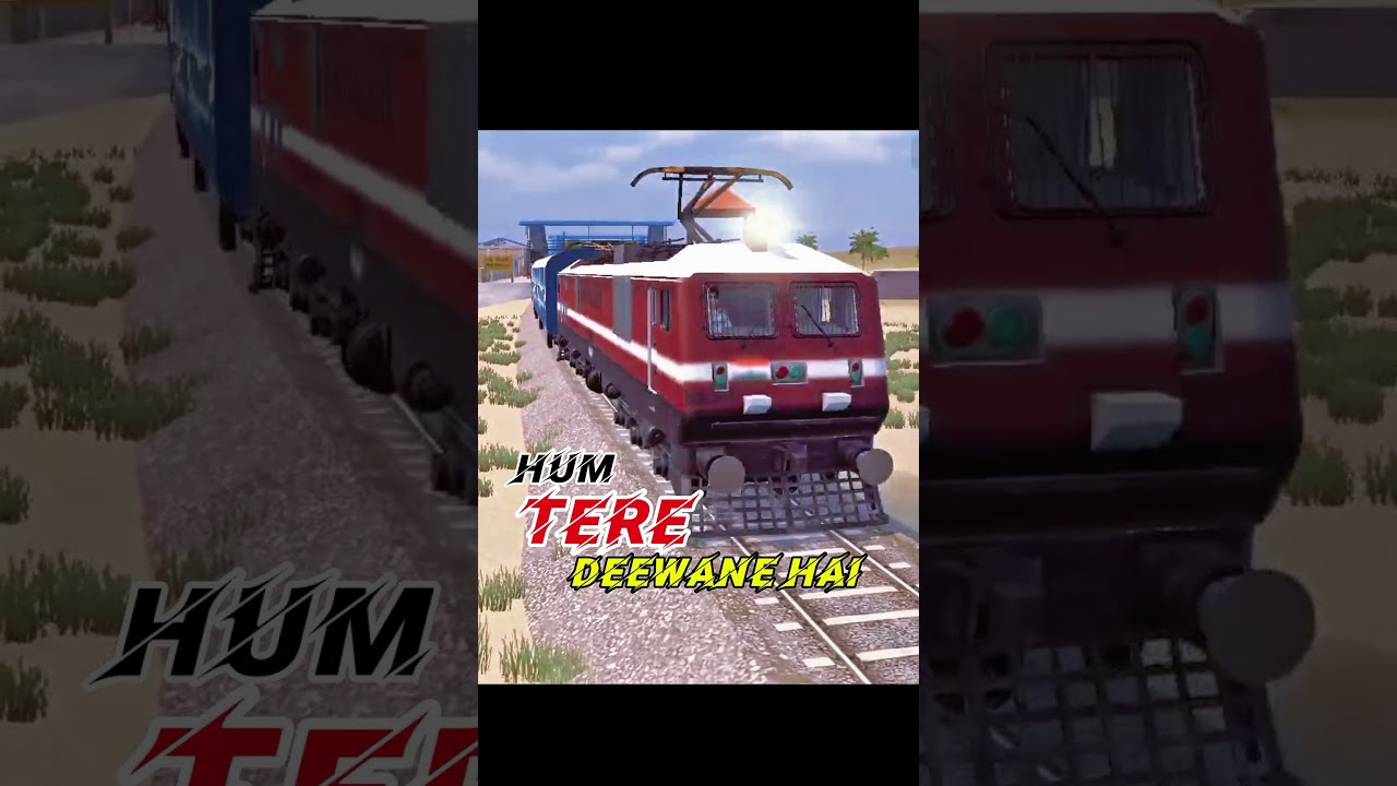 HUM TARE DEEWANE || Wap7 Power FullLocomotive