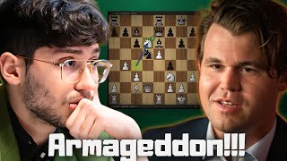 ARMAGEDDON!!! -Alireza FIrouzja vs Magnus Carlsen - Chess.com Champions Chess Tour GRANDFINAL