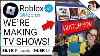 Roblox is Making TV Shows! (2 Games Confirmed)😱