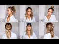 CUTE AND EASY HAIRSTYLE IDEAS FOR SCHOOL! | Maria Bethany