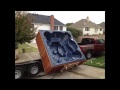 How to Move a Hot Tub / Spa ~ TNT Spa Movers ~ Hot Tub / Spa Moving