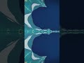 Lightning Mandelbrot Set Electric Zoom #shorts #generativeart
