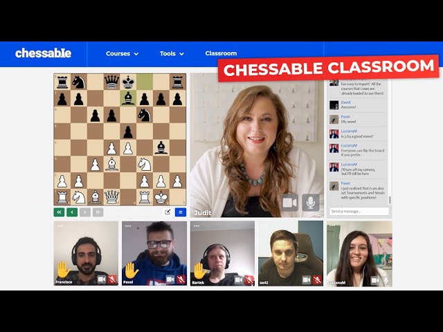 Judit Polgar Introduces Chessable Classroom 