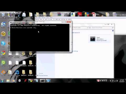 how to add accounts/make them admins without being an admin using CMD ...