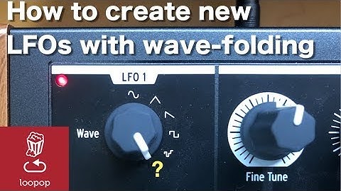 Quick synth trick: How to create complex LFOs with wavefolding (MiniBrute 2S, TipTop Fold)