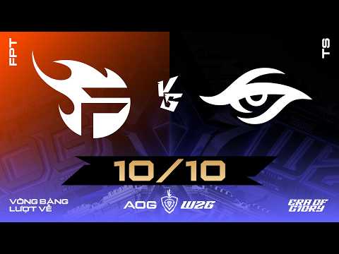 FPT X FLASH VS TEAM SECRET | VÒNG BẢNG - LƯỢT VỀ | ĐẤU TRƯỜNG DANH VỌNG MÙA ĐÔNG 2026