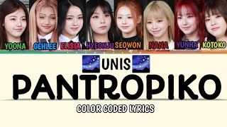 HOW WOULD [ @UNIS_Offcl  ] SING PANTROPIKO BY @BINIPH | COLOR CODED LYRICS