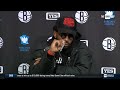 Kyrie Irving Postgame Interview | Brooklyn Nets dominate Houston Rockets 118-105