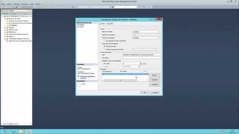 Sauvegarde base de donné sql sur serveur windows 2012