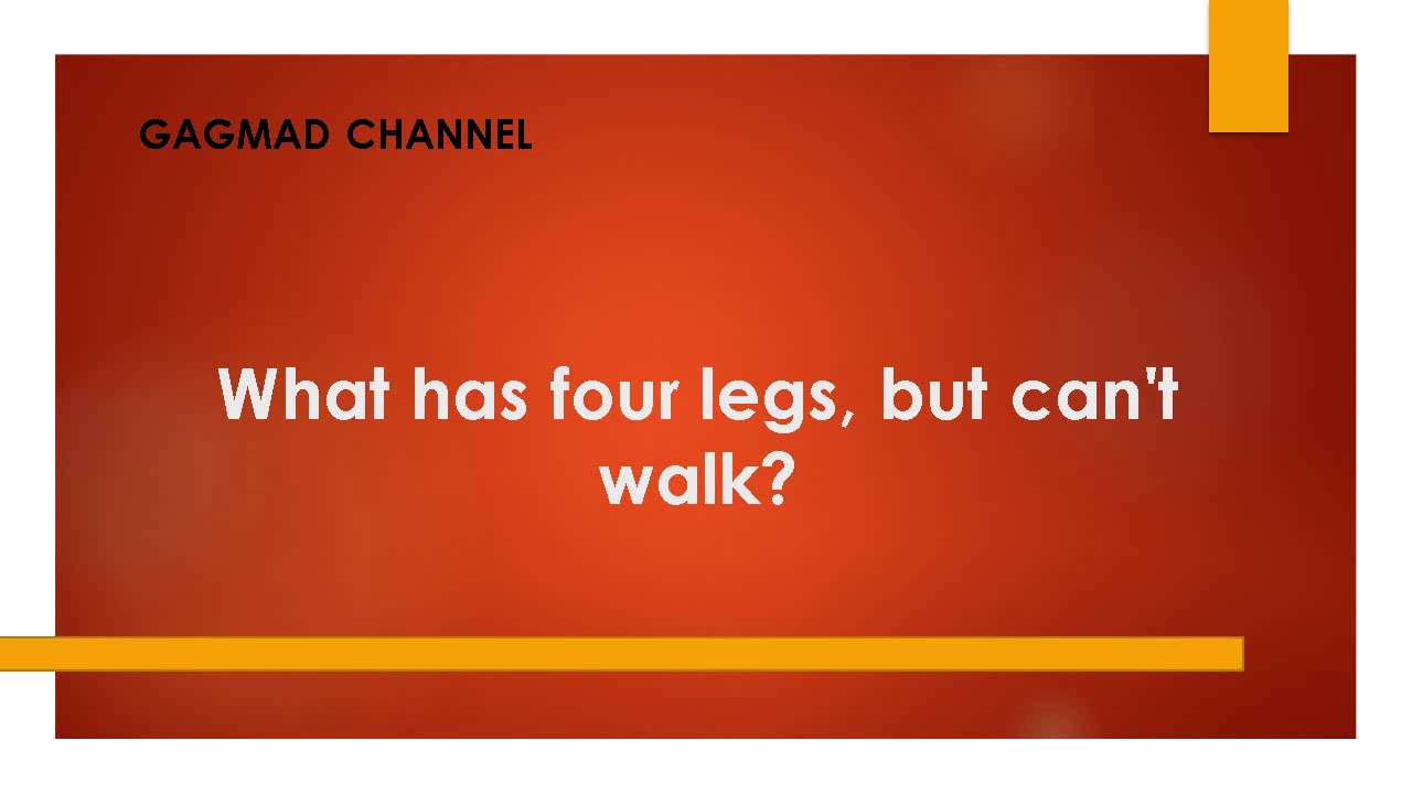 What Has Legs