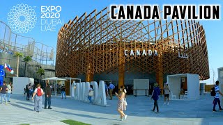 [4K] The Future in Mind! Inside CANADA PAVILION at the Dubai Expo 2020!