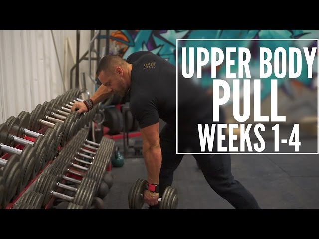 Train Like a Machine Weeks 1-4 Upper Body Pull