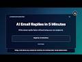 AI Email Replies in 5 Minutes | Beginner AI Tutorial