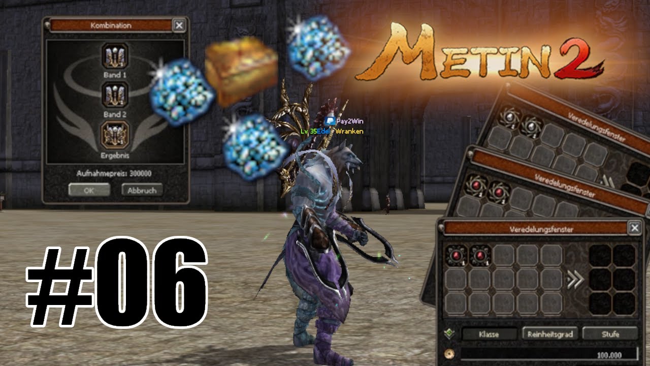 Metin2 Amber Wranken Mythisch Rubin try Goldene Okey Band herstellen #06