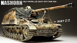 Nashorn on the Italian front - Part 2 - 1/35 TAMIYA - Tank Model - [ Painting - weathering ]