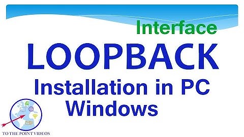 How to Create loopback interface in Windows | loopback ip