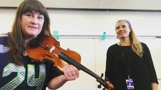 Learn the names of your strings with the Ant Song!