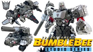 Transformers Studio Series 109 BUMBLEBEE Leader Class Concept Art MEGATRON Triple Changer Review