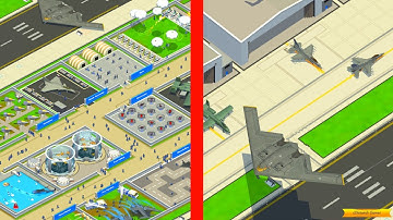 Idle Air Force Base! MAX LEVEL AIR FORCE IN THE WORLD EVOLUTION! 9999+ Level Idle Air Force Base!