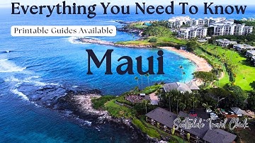 The Maui Ultimate Guide (w Maps!) - Top Sights, Where To Stay, Getting Around, Nightlife, More!