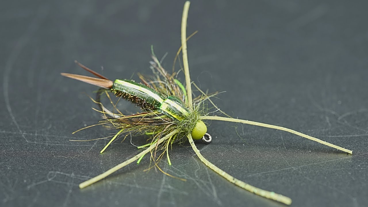 Tying a Tent Wing Caddis (a three material dry fly)