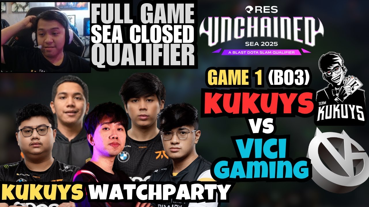 FULL GAME 1 | KUKUYS VS VICI GAMING | KUKUYS WATCHPARTY | RES UNCHAINED SEA QUALIFIERS