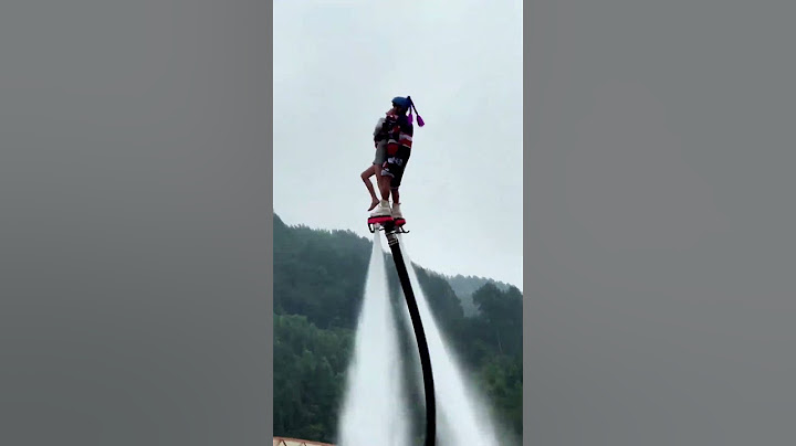 Flyboard ride is so fun 🤪😚✌️ #amusementpark #adventure #flyboard #bluesilver