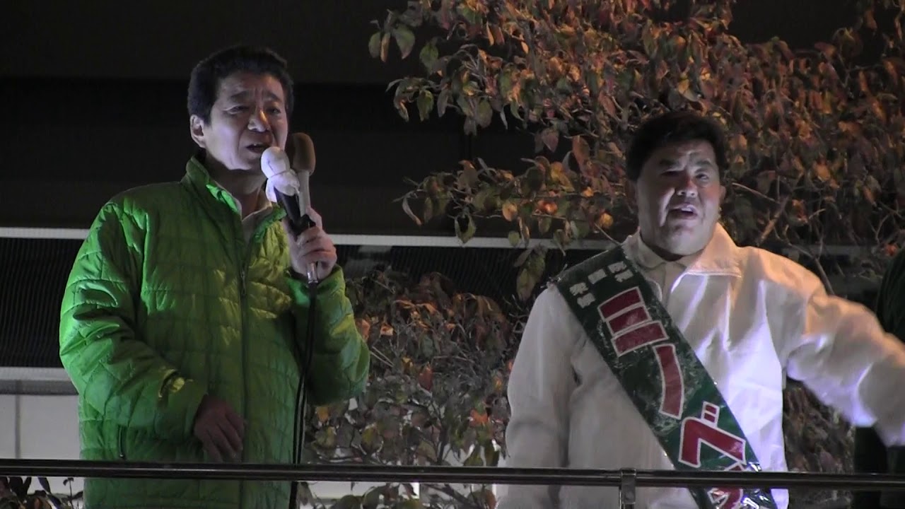 2017年10月19日 木 梅田ヨドバシカメラ前 街頭演説会 Youtube