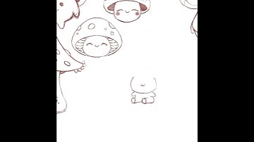 Mesmerizing Mushroom Art Time-Lapse  #photoshop #procreate