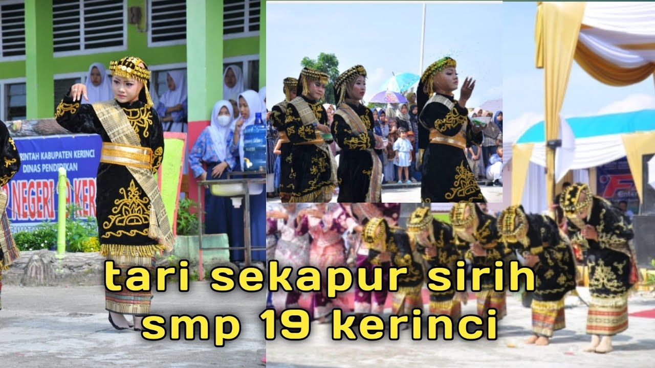 tari sekapur sirih smp 19 kerinci/sungai tutung