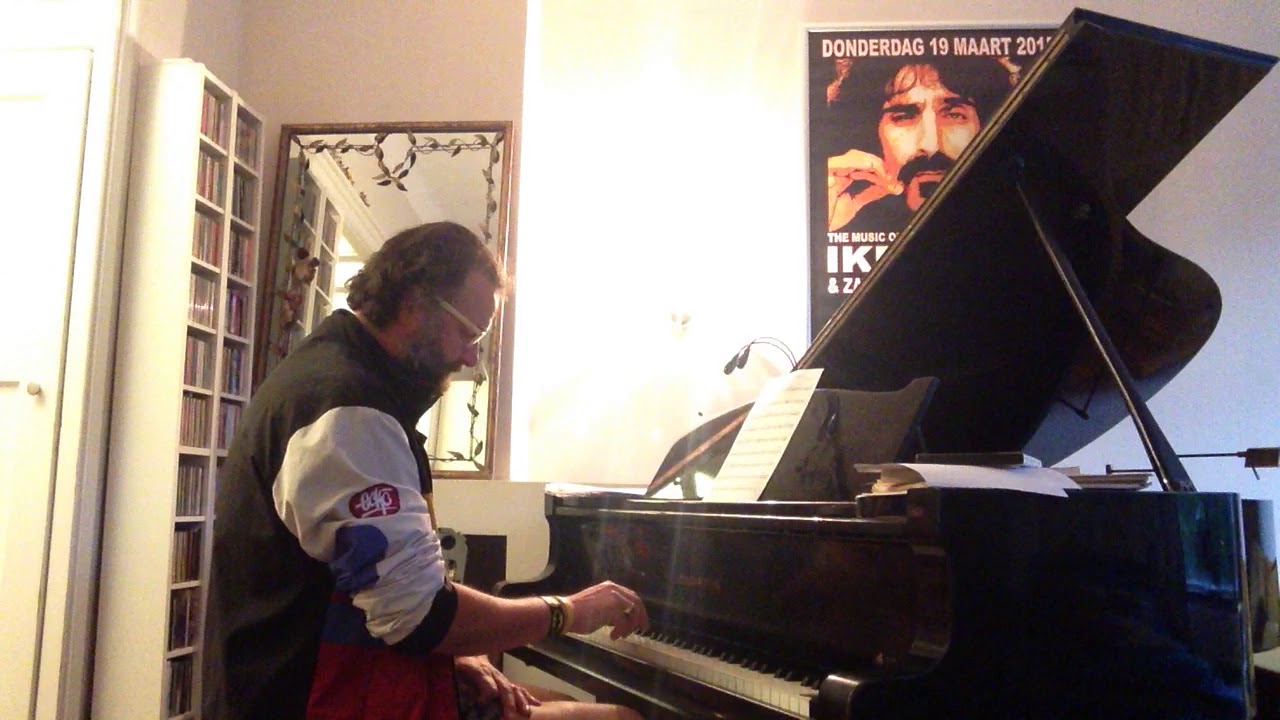 Frank Zappa - How Could I Be Such A Fool - solo piano