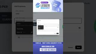 Schooliee Ledger Management | AI School ERP  #technology #education #schoolmanagement