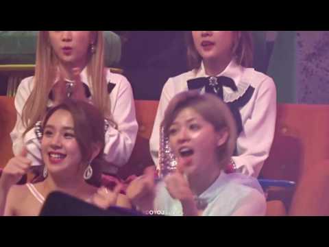161231 가요대제전 트와이스 TWICE 정연 가수석 (엄지척+동반자) 직캠