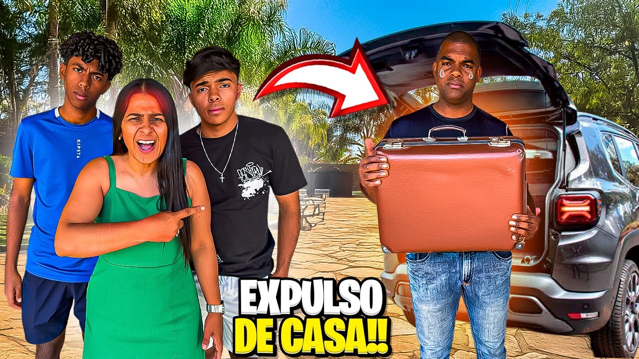 FOI EXPULSO DE CASA E NÃO VAI MAIS VOLTAR!* vamos aguentar sozinhos?