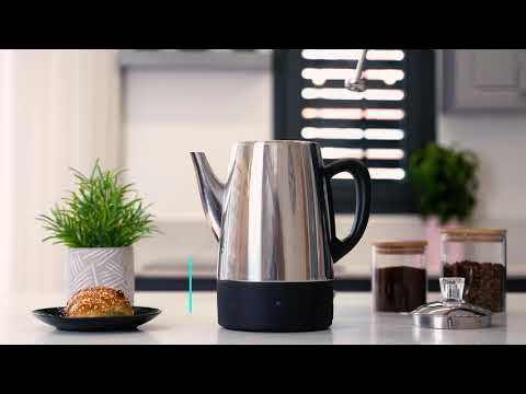 Moss & Stone Electric Coffee Percolator , Camping Coffee Pot