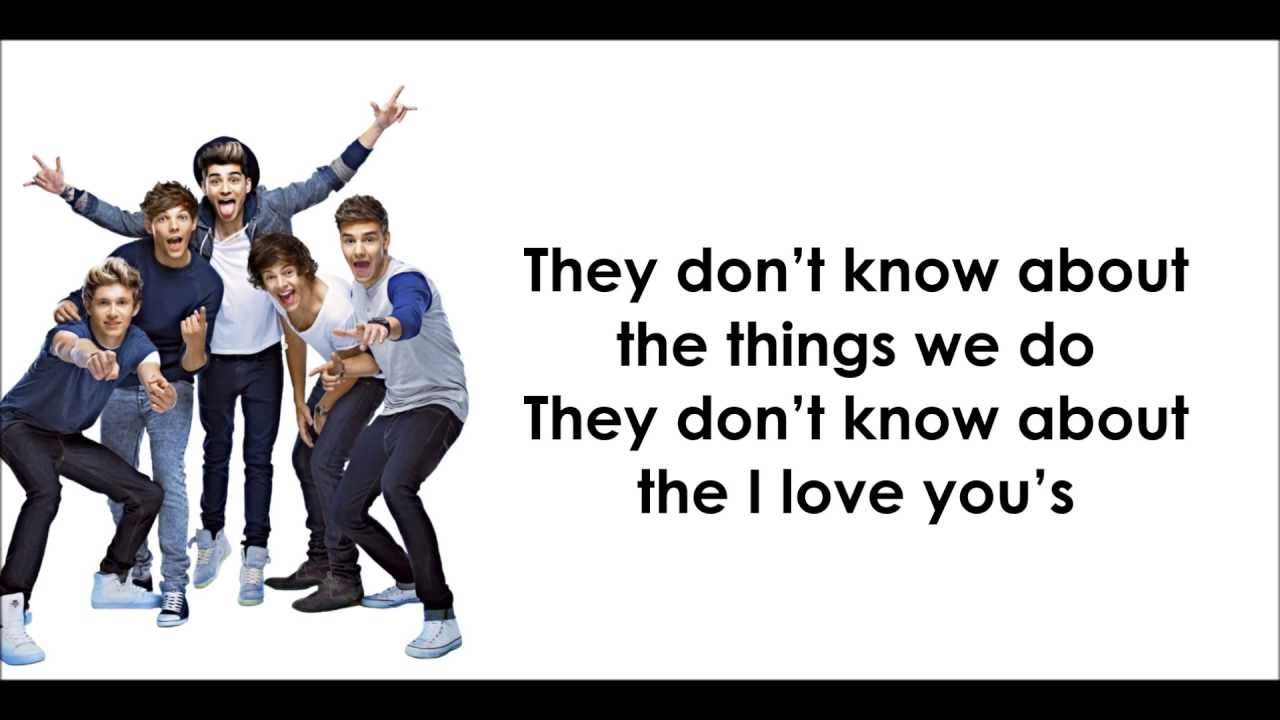 They Don't Know About Us♥ One Direction YouTube They Don't Know About Us♥ One Direction YouTube