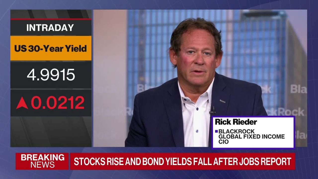 BlackRock’s Rick Rieder on Jobs Report, Fed Rate Cuts, Yields thumbnail