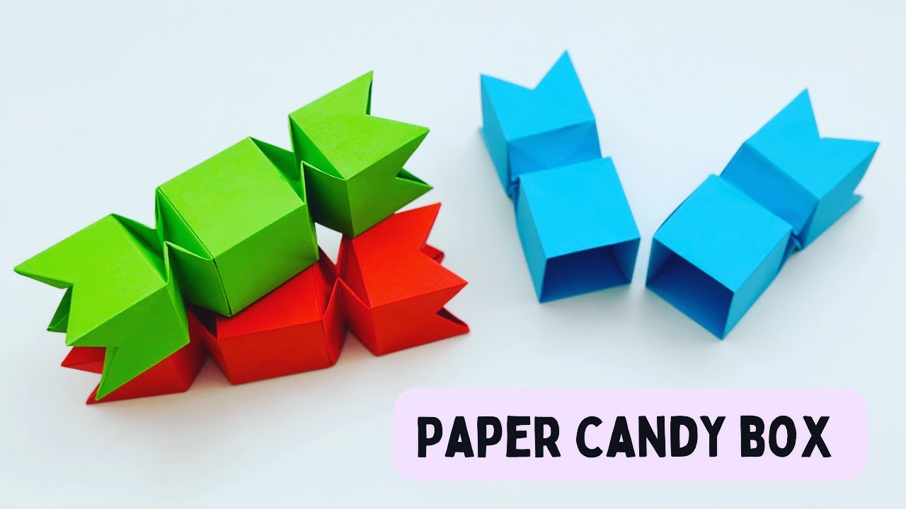 Small Candy DIY Lottery Ticket Holder Cardboard Empty Box Paper