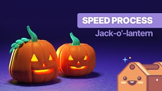 Jack-o'-lantern Speed Process | A Happy Toolbox Tutorial