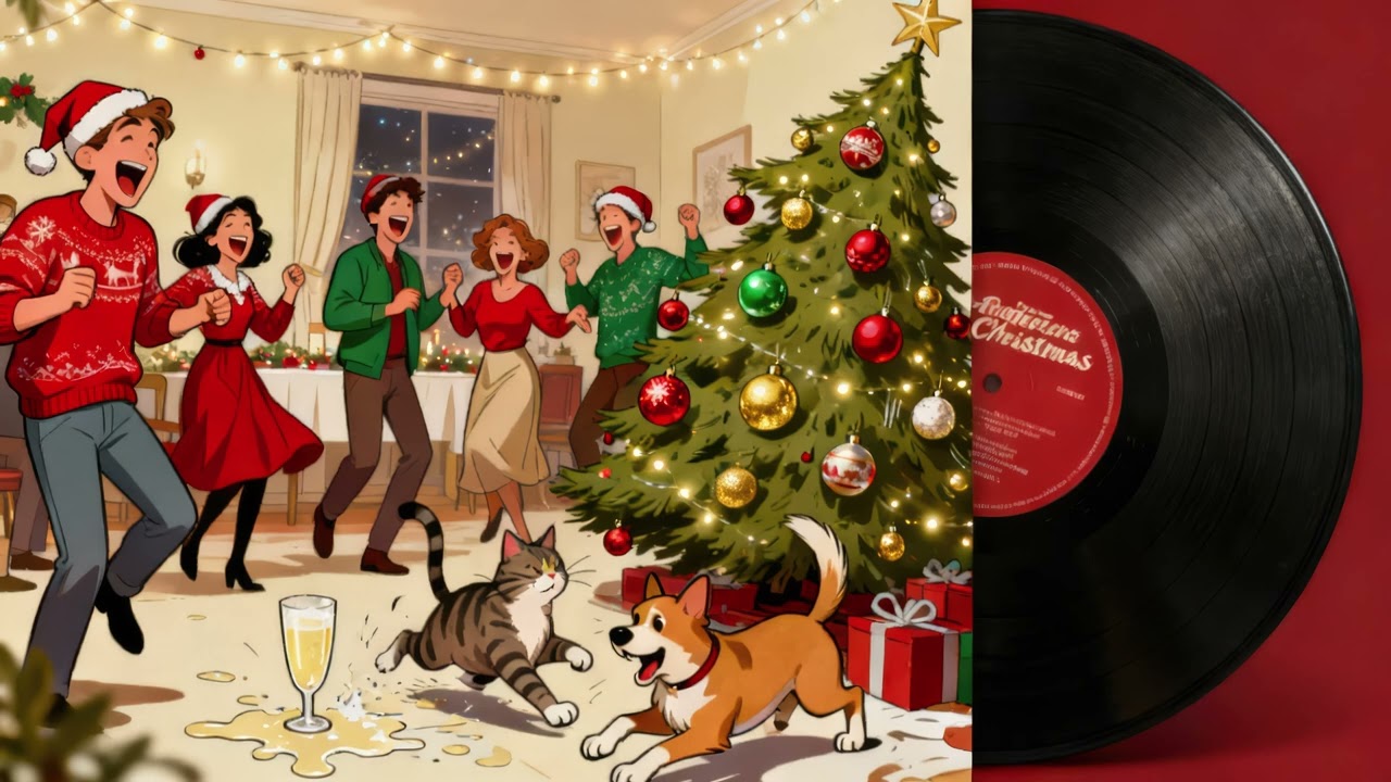 🍸 Too Much Eggnog | Funny Family Christmas Song | Brereton’s Holiday Jams 🎄😂