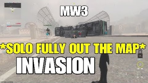 MW3 Glitch - Fully Out The Map INVASION *SOLO ONLINE*