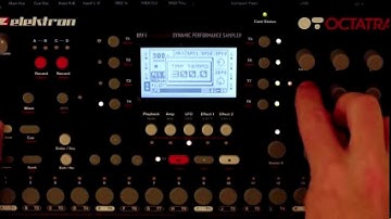 Octatrack: How to Draw Custom Waveforms