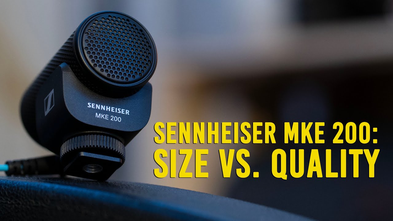 Sennheiser MKE 200 Ultracompact Camera-Mount Directional Microphone