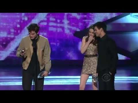 HD Robert Pattinson,Kristen Stewart and Taylor Lautner People&rsquo;s Choice Awards 2011