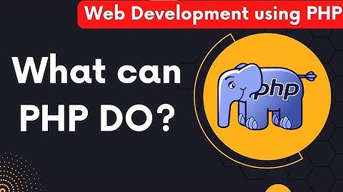 LEC-1.4 What can PHP Do? in Hindi #anjalistudypoint