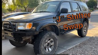 J Shifter 4wd Transfer Case Swap on 1998 4Runner